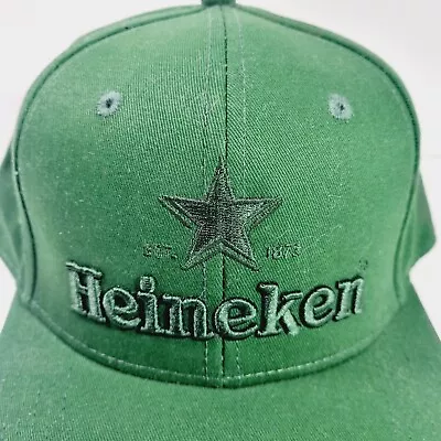 Heineken Beer Hat Cap Snapback Green Dutch Lager One Size Unworn [Brand New] • $24.98