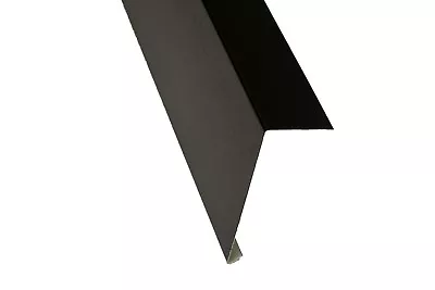 £24.99 • Buy Flat Roof Metal Edge Trim 3m Lengths BLACK & WHITE - EPDM Rubber Roofing