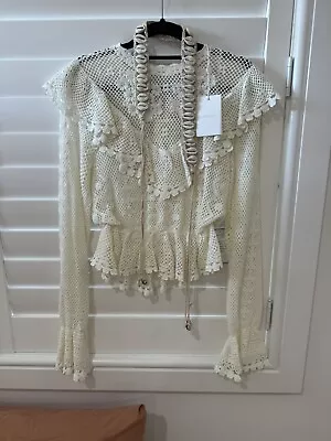 Zimmermann Allia Crochet Top Size 1 • $180