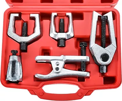 6PCS Front End Service Tool Kit Set Ball Joint Tie Rod Pitman Arm Puller Remover • $42.99