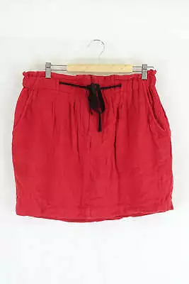 Country Road Red Skirt 12 By Reluv Clothing • $13.20