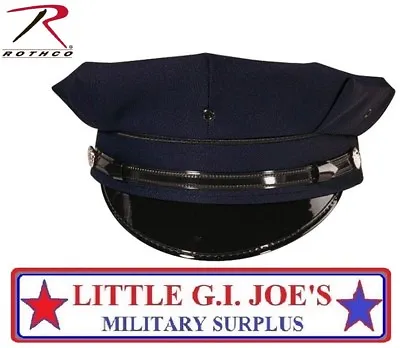 Navy Blue Police Security & Law Enforcement Hat 8 Point Uniform Hat Rothco 5661 • $37.99