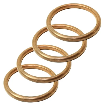 $14.99 • Buy 4-Pack Exhaust Pipe Gasket For Honda VF1100C V65 Magna 1983 1984 1985 1986