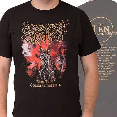 Malevolent Creation-the Ten Commandments-t-shirt-small • $26.88