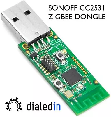 SONOFF CC2531 USB Zigbee Dongle Sniffer Smart Home Assistant Zigbee2MQTT ZHA • $16.88