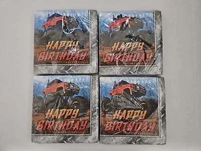 Monster Jam Happy Birthday Lunch Napkins 20 Count (2pk Bundle) *Read Description • $9.99