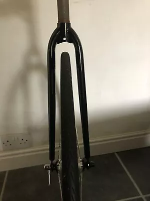 700c E-bike/*rim Brake Steel Road Bike Forks . 1/18 Threadless. 215mm Steerer. • £10