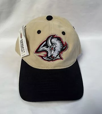 Buffalo Sabres Vintage Hat Cap Beige Black Red Goathead Shirt Jersey Brand New • $19.99