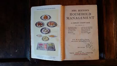 1900's Mrs Beeton's Household Management A Complete Cookery Book -  Illustrated • $24.84