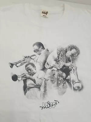 HUF X Miles Davis Directions T-Shirt -2021 Jazz Men's Tshirt White  • $17.49