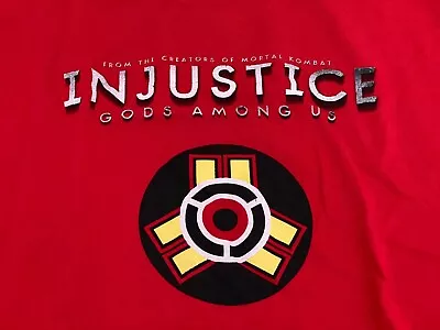 DC Injustice (Video Game) T-Shirt NetherRealm Studios XL Extra Large  • $19.99