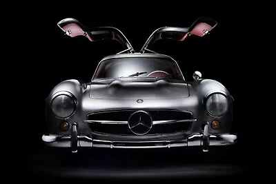 1955  Mercedes-Benz 300SL  GULLWING  POSTER 24 X 36 INCH Looks Awesome! • $23.99
