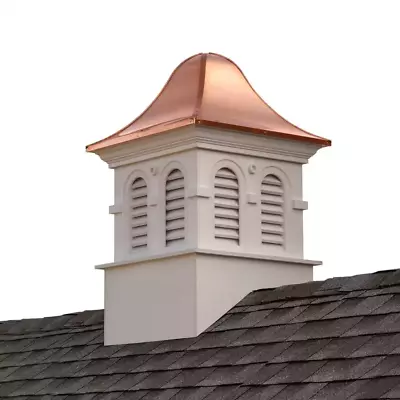 Smithsonian Montgomery 26 In. X 26 In. X 42 In. Vinyl Cupola With Copper Roof • $1052.16