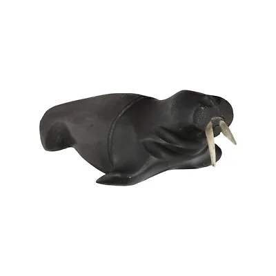 Vintage Inuit Eskimo Stone Carving - Signed Walrus Figure • £150