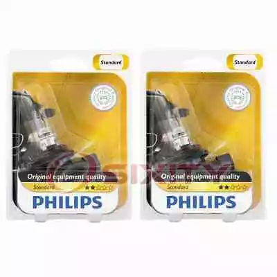 2 Pc Philips Low Beam Headlight Bulbs For Volvo 850 960 S90 V90 1994-1998 Hn • $15.85