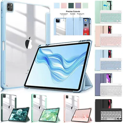 £12.89 • Buy For IPad Air 4/5th Gen 10.9” Pro 11” Bluetooth Keyboard Case With Pencil Holder