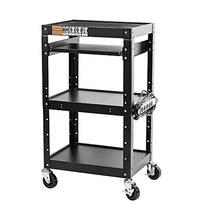  AV Presentation Cart Stand For Video Projector TV Laptop Computers AV Cart • $237.20