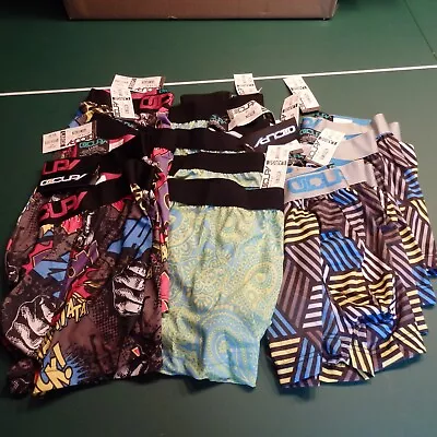 Wholesale Lot Of 12 New With Tags Occupy Men's Graphic Soft Brief Boxers Large • $39.95