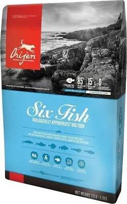 $85.99 • Buy ORIJEN 6 Fish  Low Glycemic Dry Dog Food 13 Lb