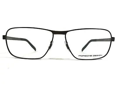 $109.99 • Buy Porsche Design P8303 B Eyeglasses Frames Brown Square Full Rim 58-14-140