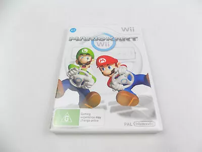 Mint Disc Nintendo Wii Mario Kart Cart Game Wii U Comp. - Inc Manual • $39.90