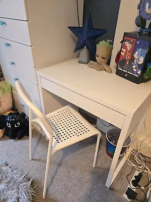 IKEA MICKE Desk And Chair • £15