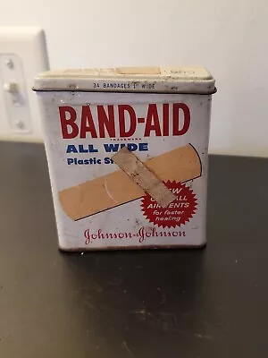 Vintage Band Aid Tin • $13