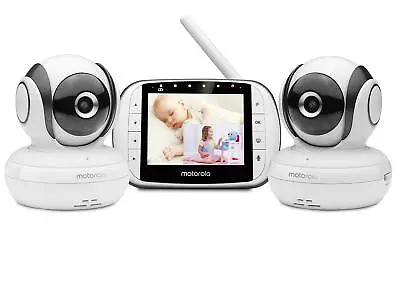 Motorola MBP36S Baby Monitor With 2 Cameras And Power Cables • $37.99