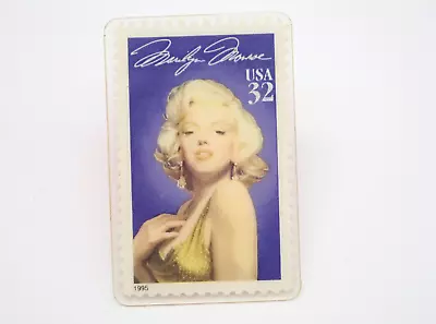 Marilyn Monroe USA Postage Stamp Vintage Lapel Pin • $19.95