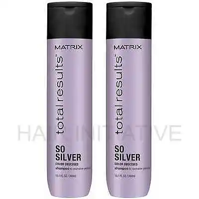 £17.99 • Buy Matrix NEW Total Results Color Obsessed So Silver Shampoo (2 X 300ml)