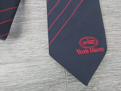 York Races Horse Racing Course Staff Issue Tie By Beaver • £11.99