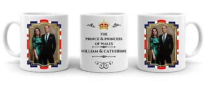 £8.99 • Buy New Prince And Princess Of Wales Mug 2022 (11oz) With Smashproof Box