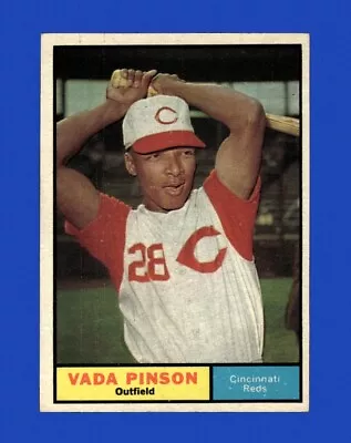 1961 Topps Set-Break #110 Vada Pinson NR-MINT *GMCARDS* • $2.80