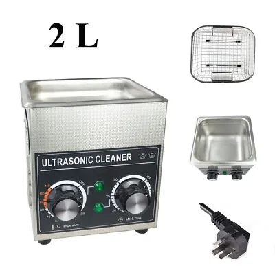 Stainless Ultrasonic Cleaning Machine Jewelry Watch Glasses Ultrasound Cleaner • $216.69