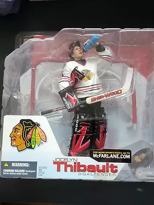 MacFarlane NHL Jocelyn Thibault Series 4 Action Figure Sealed In Box • $24.99