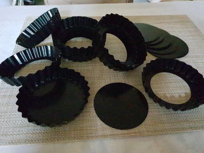 £20 • Buy Vogue Non Stick Mini Tart/Quiche/Pie Tins. Removable Base. Job Lot Of 17. Cater