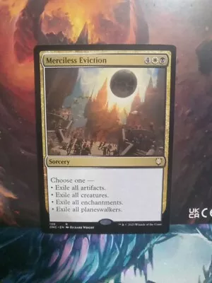 MTG Merciless Eviction [Commander: All Will Be One Near Mint] • $1.79