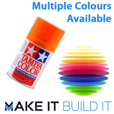 Tamiya PS Spray Paint - PS Lexan (PS-1 - PS-49) • £5.99