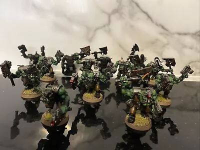 13x Warhammer 40k Orks Nobz • £10