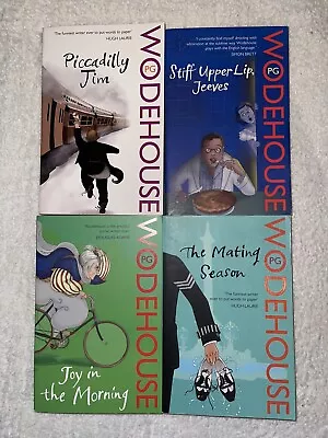 P.G. Wodehouse Book Bundle X 4 Free P&P Lots Listed (SU17) • £12.99