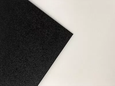 Black Marine Board HDPE Polyethylene Plastic Sheet 3/4  X 12  X 24   Textured • $47.31