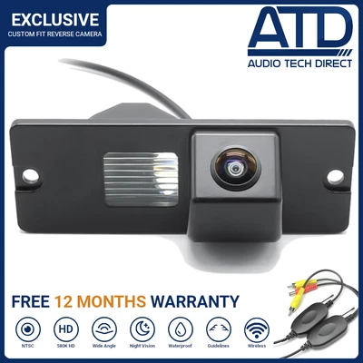 $76.81 • Buy WIRELESS Reverse Camera For Mitsubishi Shogun Pajero V80 V60 Number Plate Light