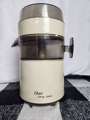 Vintage Oster Citrus Juicer Model 4100-06A 120V Retro Harvest Gold: Works Great! • $59.99