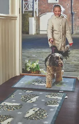 £77.89 • Buy Hug Rug 150x65cm (Hedgehog 1) Dirt Trapper Door Mat / Runner Machine Washable  