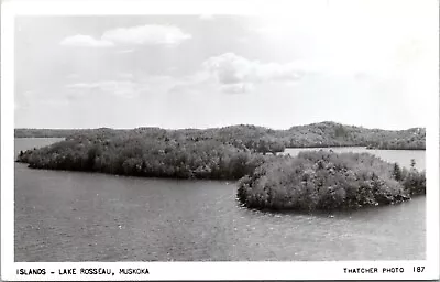 Postcard RPPC Canada Ontario Lake Rosseau Muskoka • $6.99