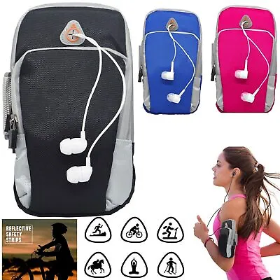 £0.99 • Buy Mobile Arm Phone Holder Bag Running Sports Gym Band Gym Exercise All Phones Lot