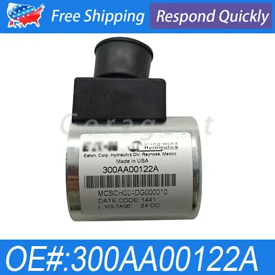 New For EATON VICKERS 300AA00122A MCSCH024DG000010 Solenoid Valve Coil 24VDC • $48.15