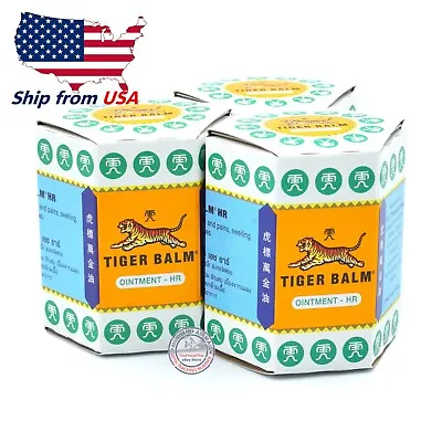 Tiger Balm White Ointment Herbal Aroma Relaxing Massage Balm 30g Pack Of 3 • $24.50