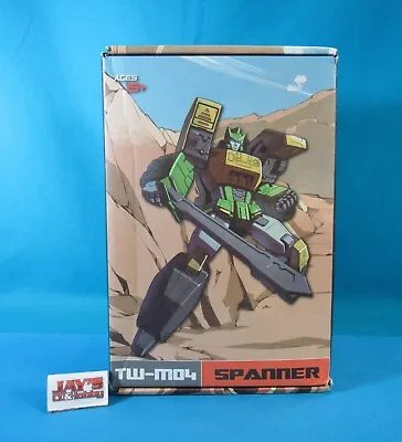 $89.99 • Buy Toyworld Spanner TW-M04 Transforming Figure Complete In Box