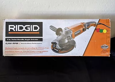 RIDGID R10202 7'' CORDED TWIST HANDLE GRINDER Preowned • $89.99